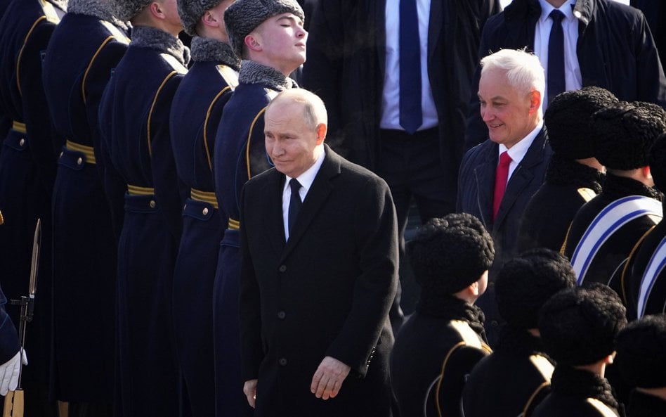 Władimir Putin i Andriej Biełousow