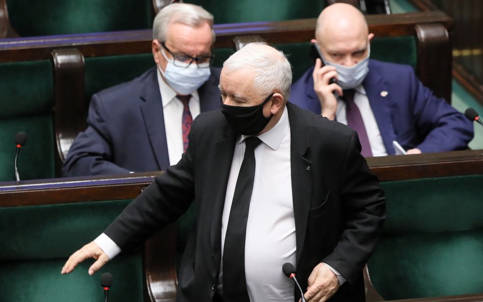 Prezes PiS, wicepremier Jarosław Kaczyński