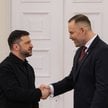 Wołodymyr Zełenski i Karol Nawrocki