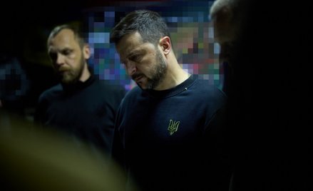 Prezydent Wołodymyr Zełenski w Charkowie