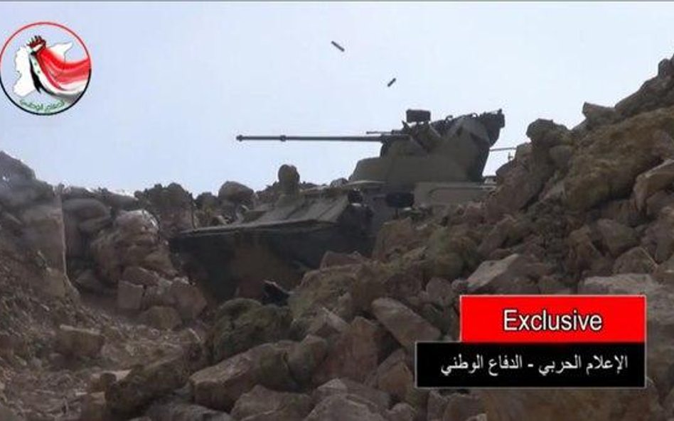 Rosyjskie transportery opancerzone w Syrii