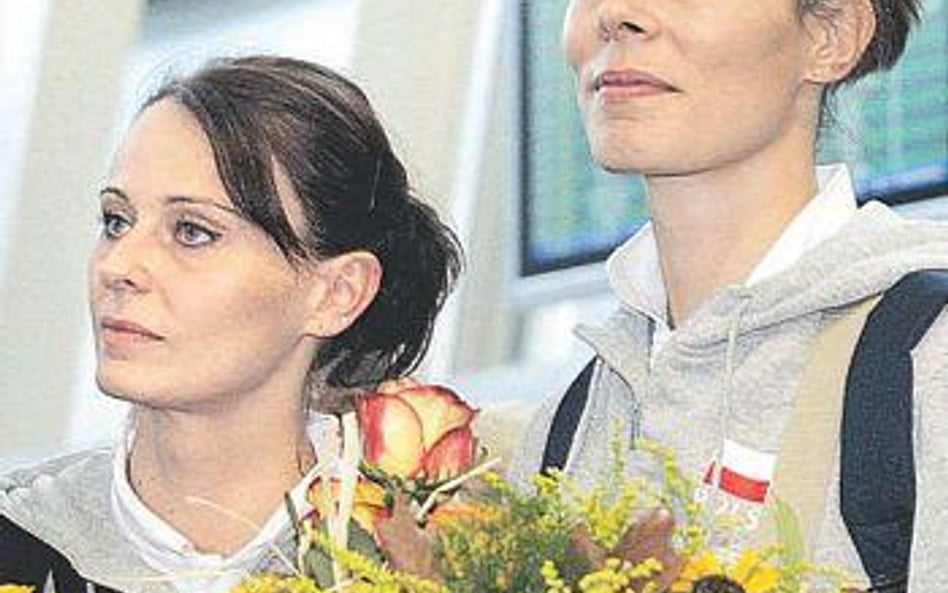 Od prawej Maria Liktoras i Joanna Mirek