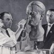 Arno Breker rzeźbi popiersie. Albert Speer, 1940