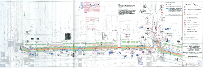 Kluczowym elementem zmian jest budowa prawie kilometrowej drogi dla rowerów po wschodniej stronie ul
