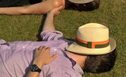 Wielka Brytania, London. Publiczność turnieju tenisowego w Wimbledonie