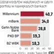 Zdecyduje udział kredytów walutowych