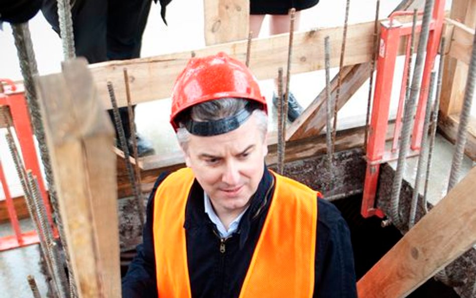 Cezary Grabarczyk tryska optymizmem