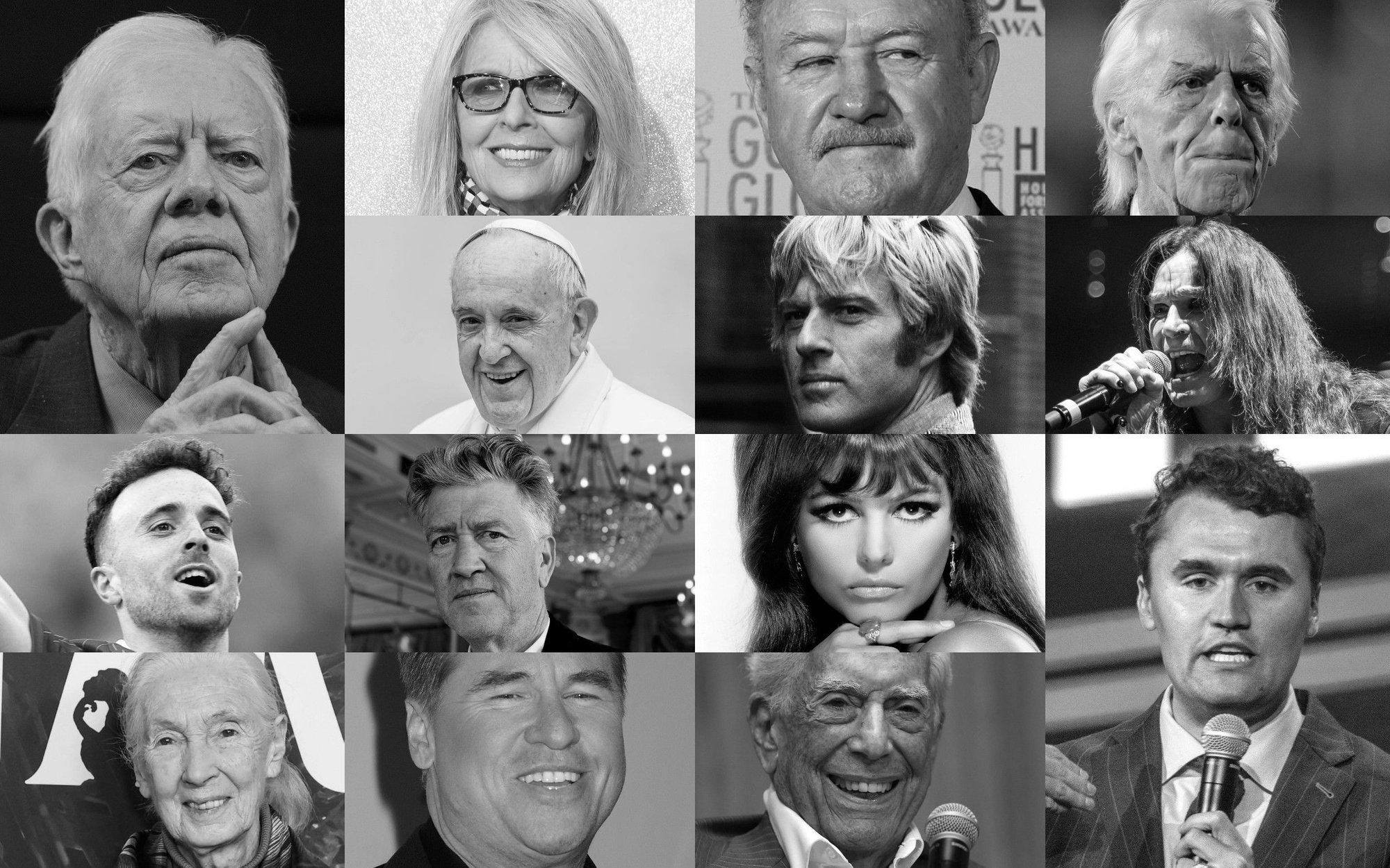 Wszystkich Świętych 2025. Znani ludzie, którzy zmarli w ostatnim roku