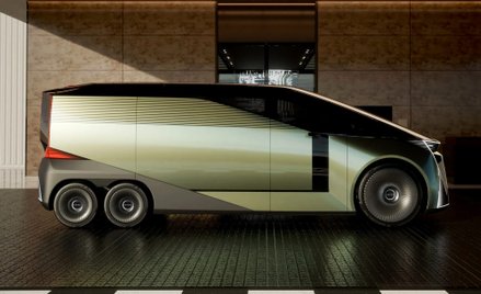 Lexus LS Concept to van z sześcioma kołami, salonowym wnętrzem i filozofią, którą sam producent okre