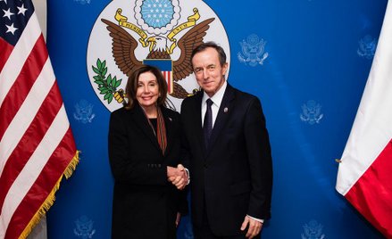 Grodzki rozmawiał z Pelosi m.in. o fundamentach demokracji
