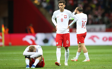 Polacy po meczu eliminacyjnym grupy E piłkarskich mistrzostw Europy z Mołdawią