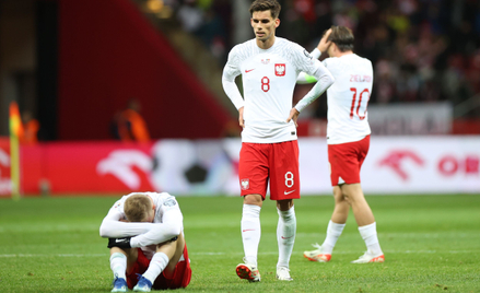 Polacy po meczu eliminacyjnym grupy E piłkarskich mistrzostw Europy z Mołdawią