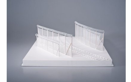 Łukasz Skąpski, Model umocnionej granicy między Węgrami a Serbią, z cyklu "Klincz. Nowa architektura