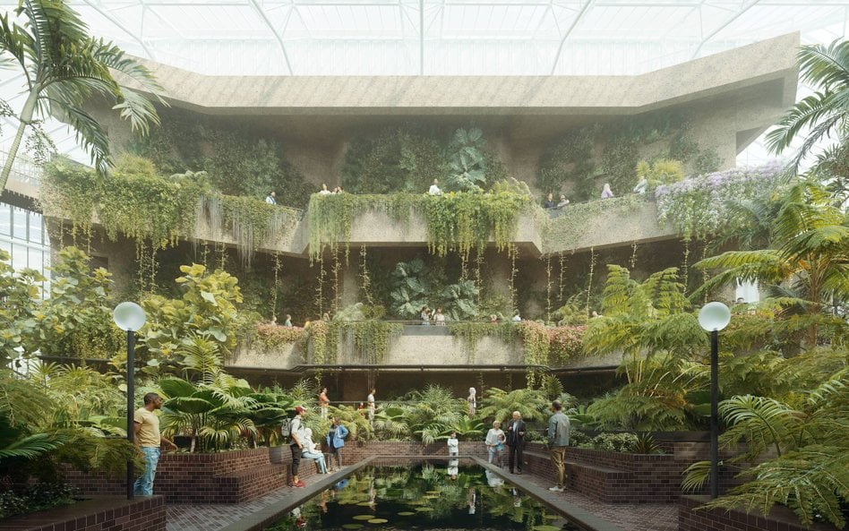 Na zdjęciu: wizualizacja zmian Barbican Centre.