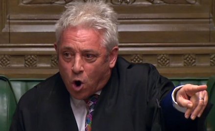 Spiker Izby Gmin John Bercow ostatecznie zgodził się na trzecie Meaningful Vote