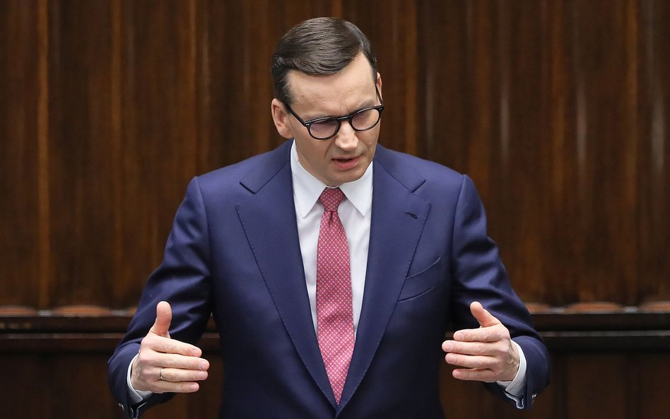 Premier Mateusz Morawiecki