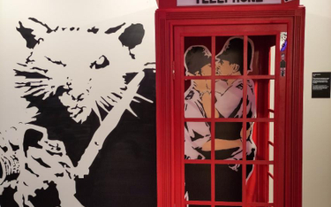 Ponad 100 prac Banksy'ego można zobaczyć w Centrum Praskie Koneser w Warszawie. Wystawa potrwa do 11