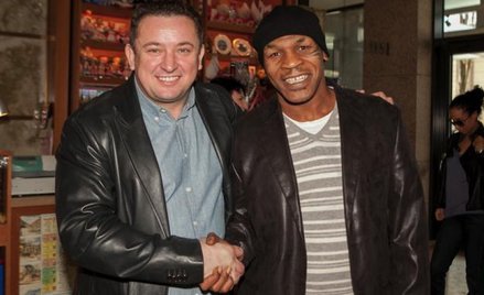 Wiesław Włodarski i Mike Tyson