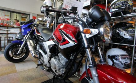 Sprzedaż motocykli mocno w dół