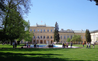 Muzeum Czartoryskich w Puławach w dzisiejszej neoklasycystycznej formie.