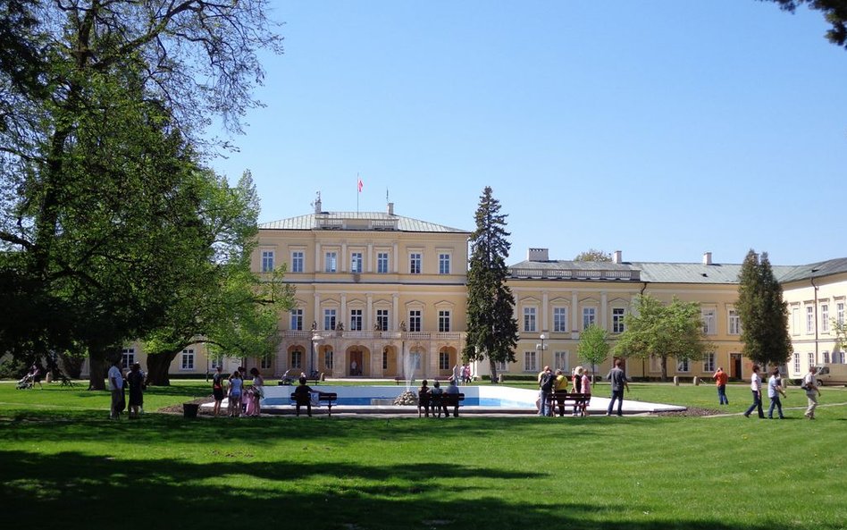 Muzeum Czartoryskich w Puławach w dzisiejszej neoklasycystycznej formie.