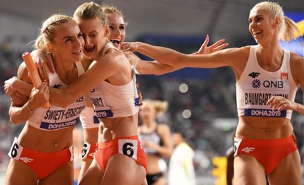 Lekkoatletyczne MŚ: Aniołki ekspresem po srebro