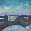 Edvard Munch, „Gwiaździsta noc”, 1922–1924