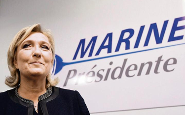 Marine Le Pen raczej na pewno przejdzie do drugiej tury francuskich wyborów prezydenckich w maju 201