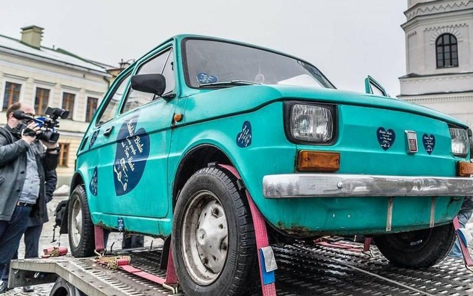 Fiat 126p z Suwałek dla Toma Hanksa