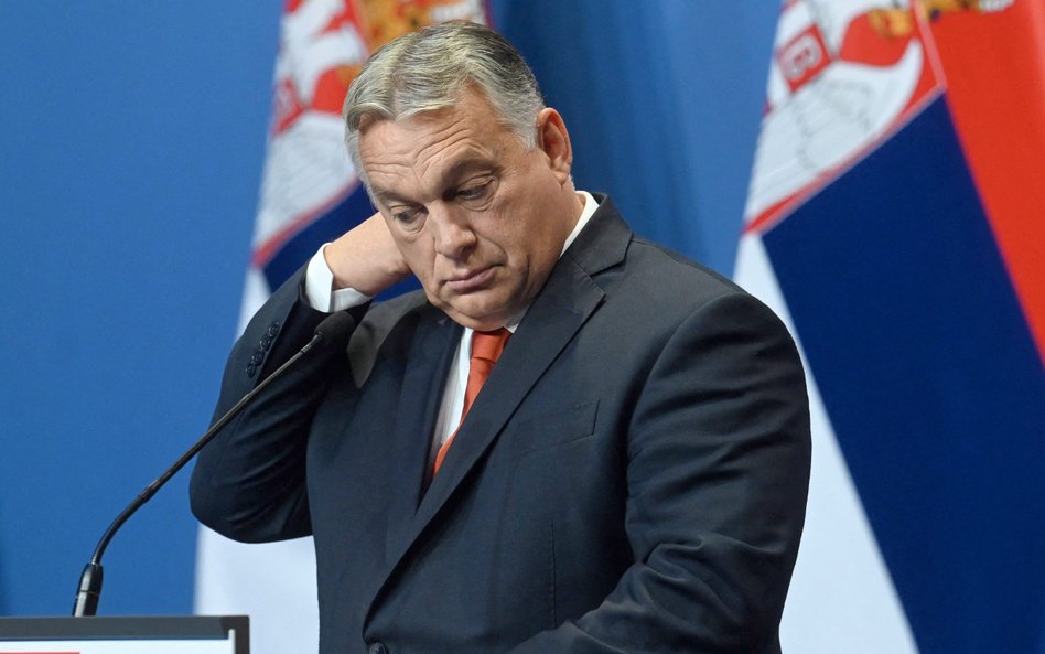 Viktor Orbán, premier Węgier, nie radzi sobie z wysoką inflacją