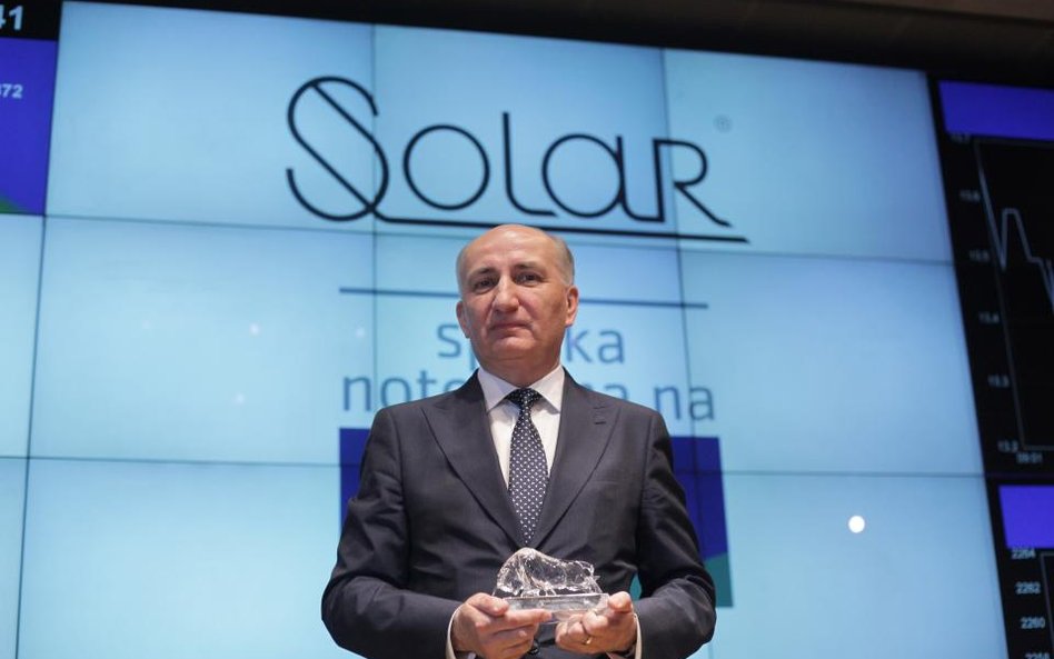 Stanisław Bogacki, prezes Solar Company