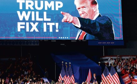 Trump, mąż trzech żon, z lubością opowiadający o swoich podbojach seksualnych i szczycący się molest