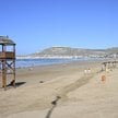 Agadir słynie z szerokiej plaży ciągnącej się wzdłuż oceanu