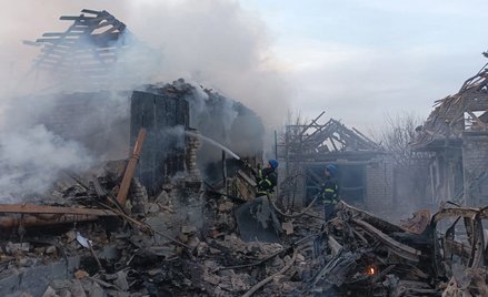 Ostrzelany przez Rosjan Bahatyr w kontrolowanej przez Ukraińców części obwodu donieckiego