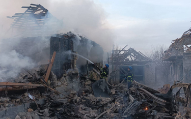 Ostrzelany przez Rosjan Bahatyr w kontrolowanej przez Ukraińców części obwodu donieckiego