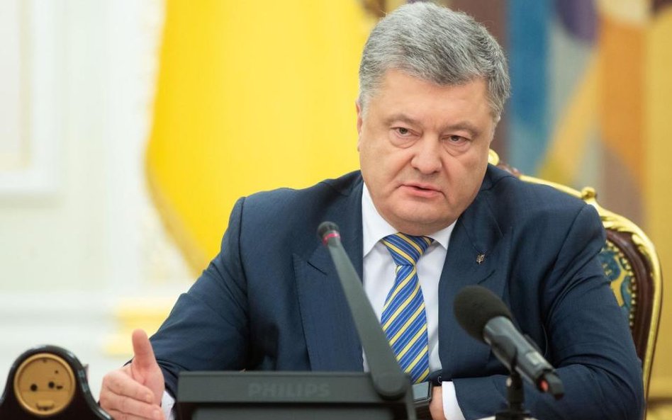 Prezydent Ukrainy Petro Poroszenko