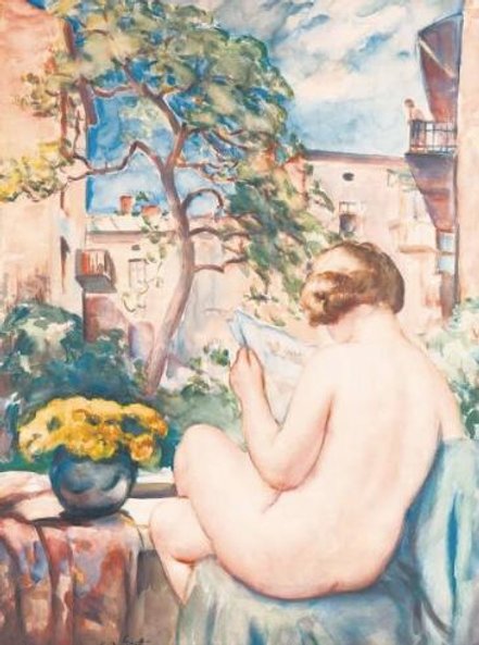 Na rynku krążą akwarele Teodora Grotta.