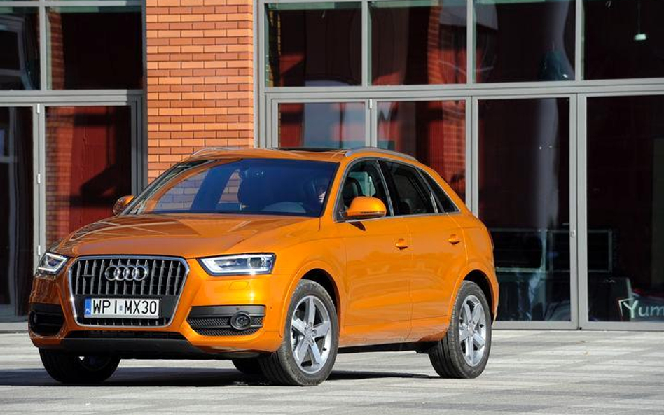 Najmocniejsze wersje Audi Q3 mają napęd na 4 koła