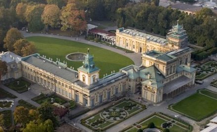 Zdjęcia Wilanowa z lotu ptaka