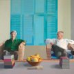 David Hockney „Christopher Isherwood i Don Bachardy”, 1968