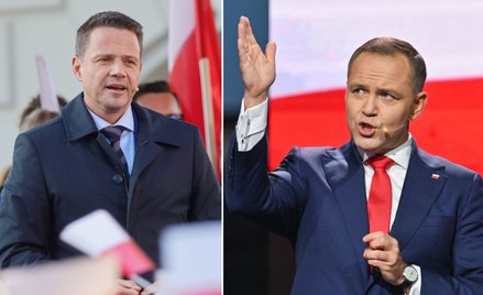 Rafał Trzaskowski i Karol Nawrocki