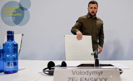 Prezydent Ukrainy Wołodymyr Zełenski