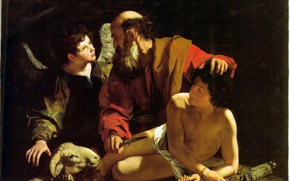 Caravaggio - Poświęcenie Izaaka