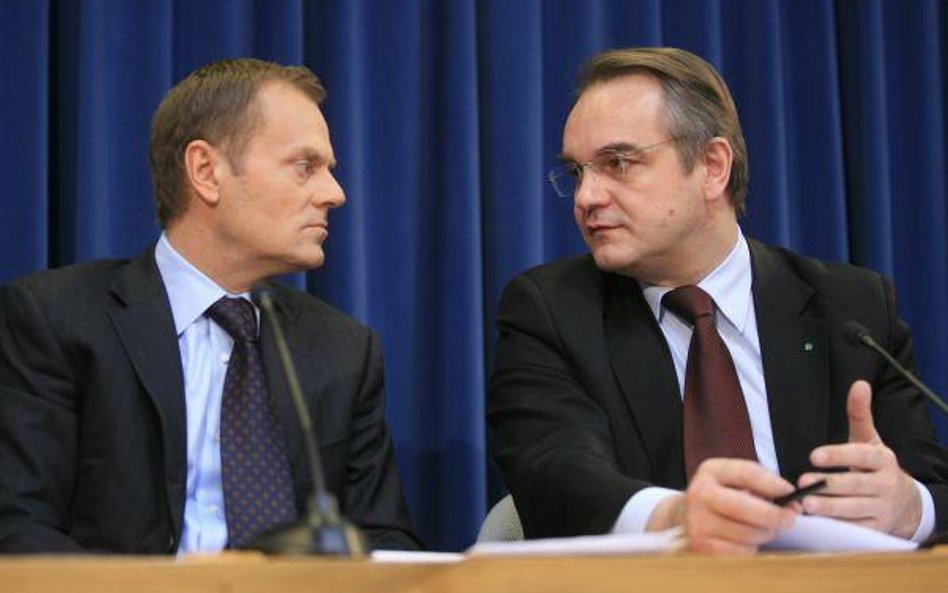 Donald Tusk i Waldemar Pawlak