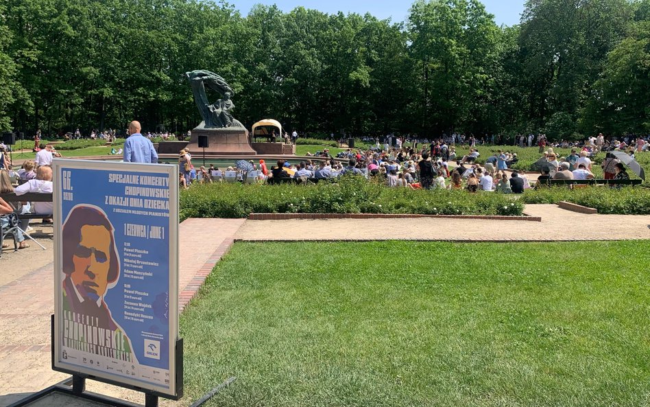 To była pierwsza taka edycja podczas wieloletniej historii Koncertów Chopinowskich w Łazienkach Król