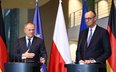 Donald Tusk i Friedrich Merz