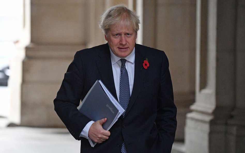 Premier Wielkiej Brytanii Boris Johnson