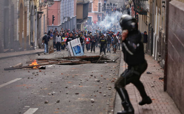 Protesty w Ekwadorze: Rząd opuszcza stolicę
