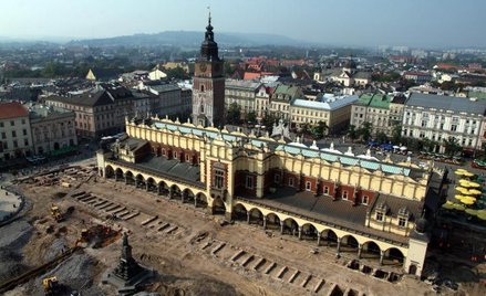 Tak wyglądał Rynek Główny 28 września 2005 roku