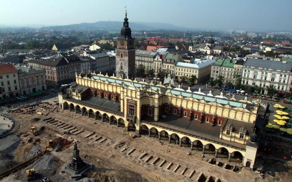 Tak wyglądał Rynek Główny 28 września 2005 roku